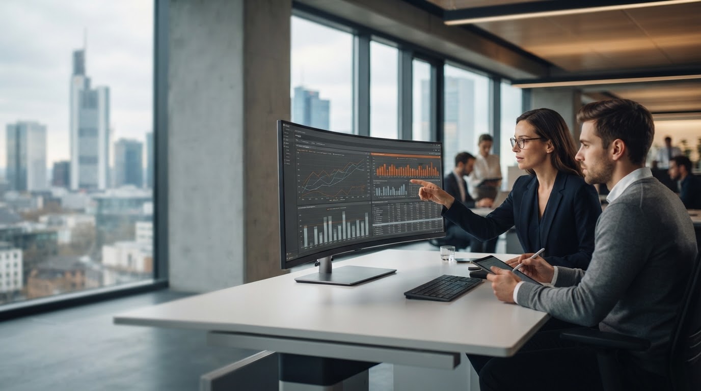 Nido Capitorio real-time market analysis interface displayed on a screen